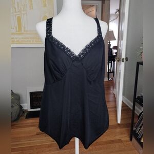 Black Nylon Tank